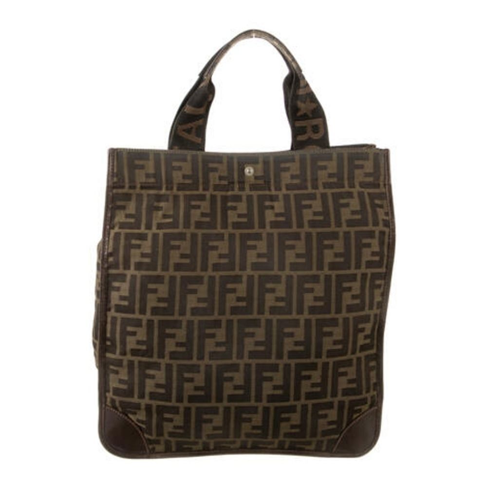 FENDI Zucca Tabacco FF Monogram Tote